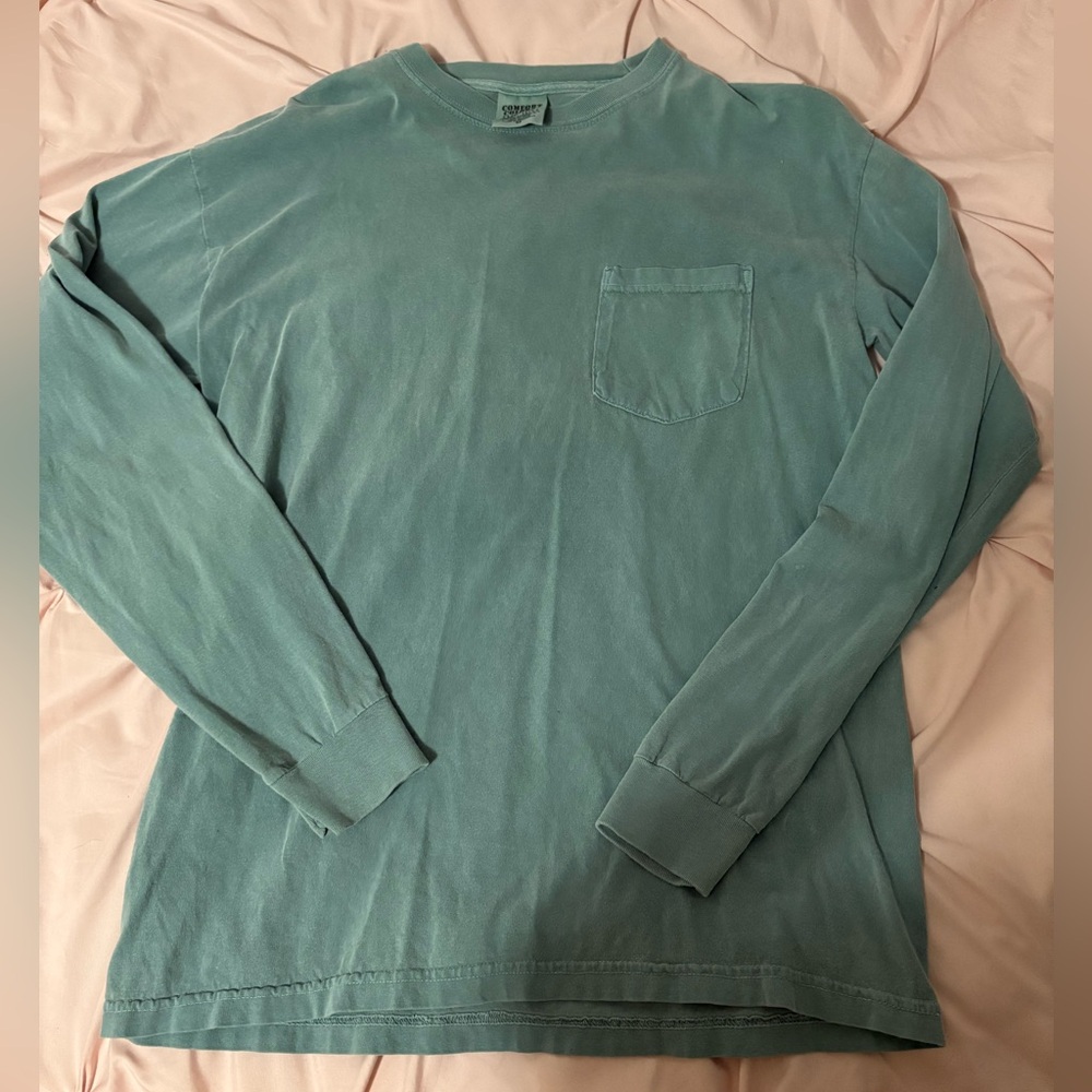 Comfort Colors Green Long Sleeve Shirt